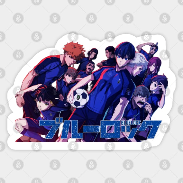 Blue Lock anime Sticker by Hani-Clothing